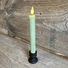 Load image into Gallery viewer, Textured Realistic Wick LED Taper Candles