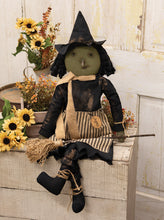 Load image into Gallery viewer, Agnes Witch Doll with Broom