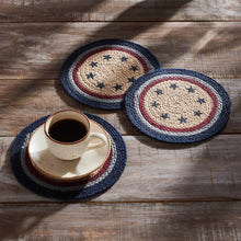 Load image into Gallery viewer, My Country Trivet Stencil Stars 8"