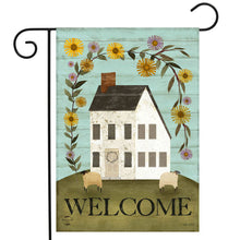 Load image into Gallery viewer, Country Saltbox Garden Flag