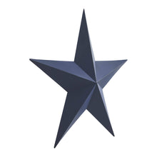 Load image into Gallery viewer, Metal Star Navy Distressed