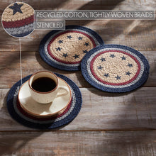 Load image into Gallery viewer, My Country Trivet Stencil Stars 8"