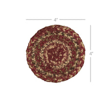 Load image into Gallery viewer, Cider Mill Jute Coaster