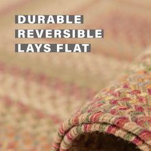 Load image into Gallery viewer, Harvest Premium Non-Shedding Jute Braided Rugs, Multicolor