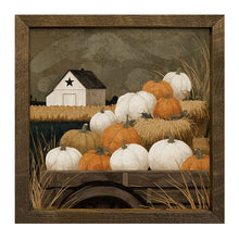 Load image into Gallery viewer, Rustic Wagon with Pumpkins - Square