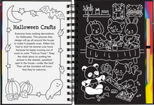 Load image into Gallery viewer, Scratch & Sketch Cute & Spooky Halloween