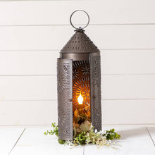 Load image into Gallery viewer, 22-Inch Chimney Lantern in Kettle Black