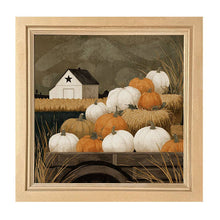 Load image into Gallery viewer, Rustic Wagon with Pumpkins - Square