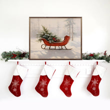 Load image into Gallery viewer, Beautiful Red Sleigh