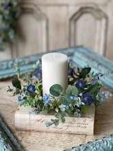 Load image into Gallery viewer, Bluet Fields Collection - Wreath, Bush, Candle Ring