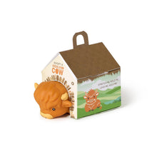Load image into Gallery viewer, Adopt a Highland Cow Stretch & Mold Toy in Gift Box