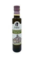 Load image into Gallery viewer, Ariston Garlic Infused Olive oil 8.45oz