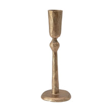 Load image into Gallery viewer, Hand-Forged Metal Taper Holder with Antique Finish
