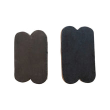 Load image into Gallery viewer, Found Wood Standing Black Chalkboard Sign