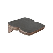 Load image into Gallery viewer, Found Wood Standing Black Chalkboard Sign