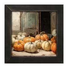 Load image into Gallery viewer, Halloween and Fall Rustic Framed Seasonal Pictures