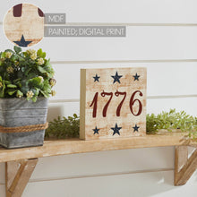 Load image into Gallery viewer, My Country 1776 Block Sign