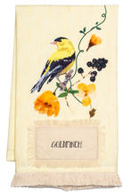 Load image into Gallery viewer, Embroidered Bird Tea Towels