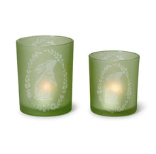 Load image into Gallery viewer, Floral Bunny Tealight / Votive Candleholders