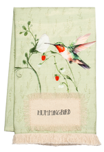 Load image into Gallery viewer, Embroidered Bird Tea Towels