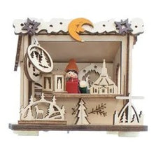 Load image into Gallery viewer, Battery-Operated LED Light-Up Wooden Table Pieces