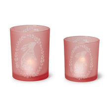 Load image into Gallery viewer, Floral Bunny Tealight / Votive Candleholders