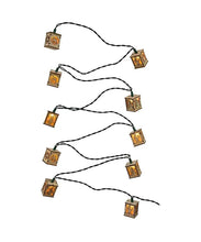 Load image into Gallery viewer, 9' UL 10 Light Wooden Lantern Light Set