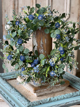 Load image into Gallery viewer, Bluet Fields Collection - Wreath, Bush, Candle Ring