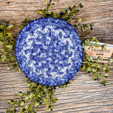 Load image into Gallery viewer, 4" Round Braided Coasters