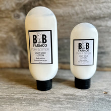 Load image into Gallery viewer, B and B Farm Co. Goat Milk Lotion