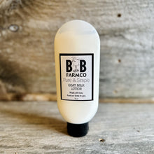 Load image into Gallery viewer, B and B Farm Co. Goat Milk Lotion