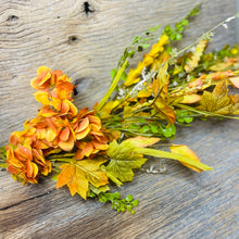 Load image into Gallery viewer, Fall Hydrangea Garland