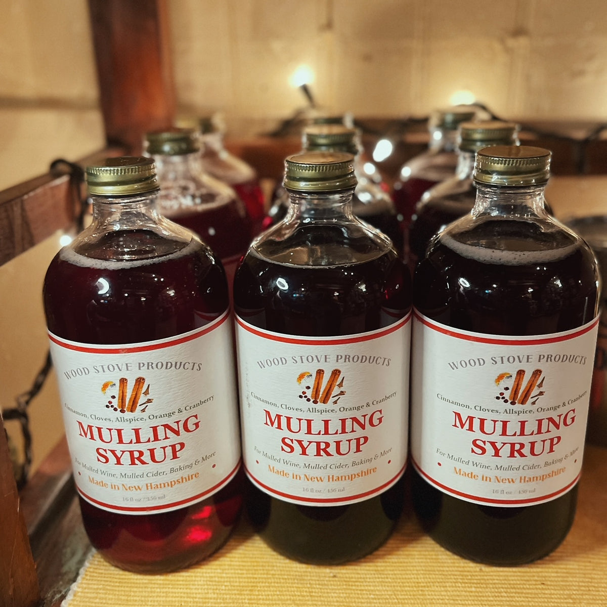 Wood Stove Kitchen Mulling Syrup Brown & Hopkins Country Store