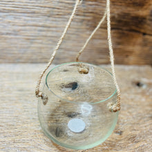 Load image into Gallery viewer, Glass Hanging Planter
