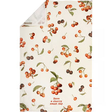 Load image into Gallery viewer, Embroidered Fruit Kitchen Towel
