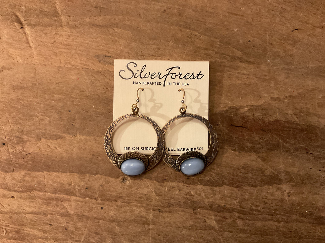 Silver Forest Earrings