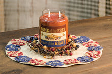Load image into Gallery viewer, Americana Candle Mat 13"

