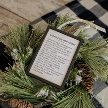 Load image into Gallery viewer, Miracle On 34th Street Sign Ornament
