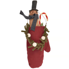 Load image into Gallery viewer, Snowman Mitten Hanging Doll

