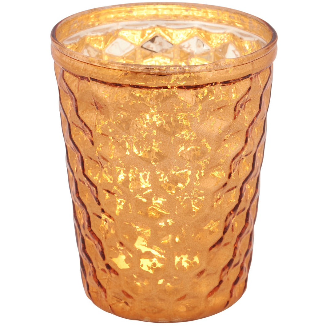 Amber Candle Holder