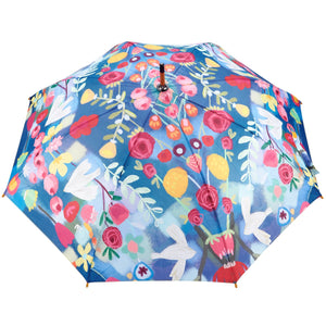 Umbrella - Blue Floral