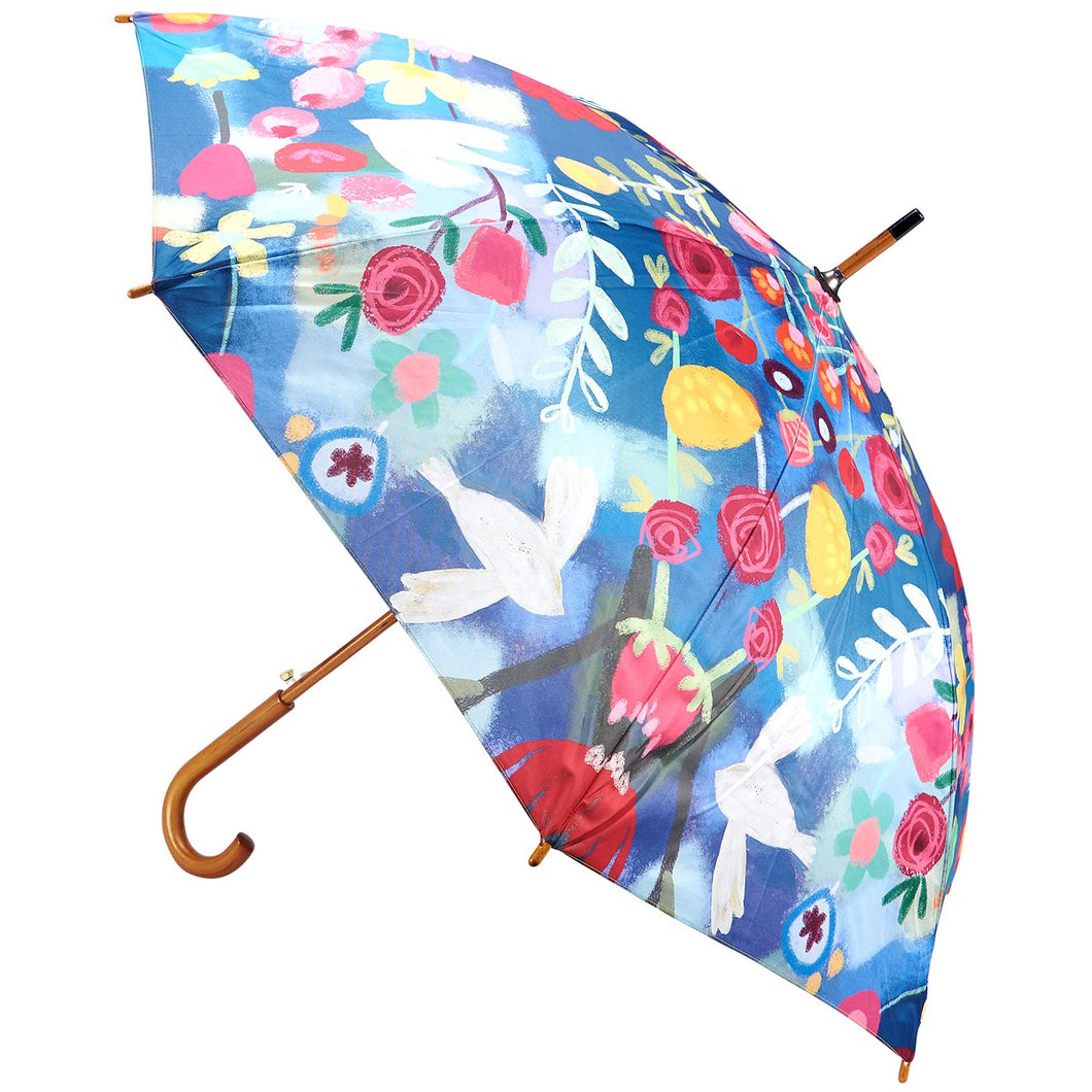 Umbrella - Blue Floral