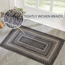 Load image into Gallery viewer, Sawyer Mill Black White Jute Rug Rectangle
