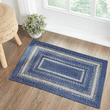 Load image into Gallery viewer, Great Falls Blue Jute Rug Rectangle
