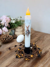 Load image into Gallery viewer, Vintage Easter Bunny Battery Operated Taper Candles
