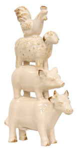 Farm Animal Resin Stack