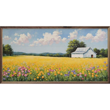 Load image into Gallery viewer, White Barn In Spring Field
