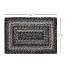 Load image into Gallery viewer, Sawyer Mill Black White Jute Rug Rectangle

