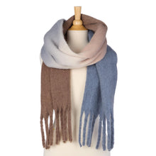 Load image into Gallery viewer, Blended Beauty Ombre Colored Scarf
