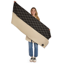 Load image into Gallery viewer, Camellia Noir Reversible Shawl
